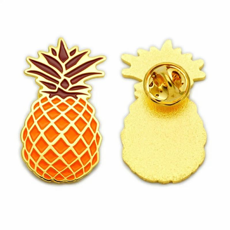 Badge | Bsci Factory Wholesale No Minimum Fashion Cartoon Fruit Animal Metal Badge Custom Enamel Lapel Pin (A2101001)