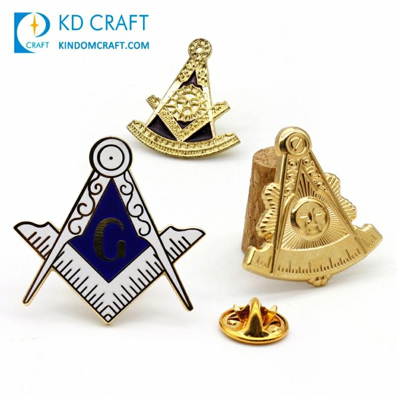 Badge | China Wholesale Custom Logo Metal Souvenir Us Sheriff Pilot Security Officer Shield Military Police Lapel Pin Badge With Leather Clip