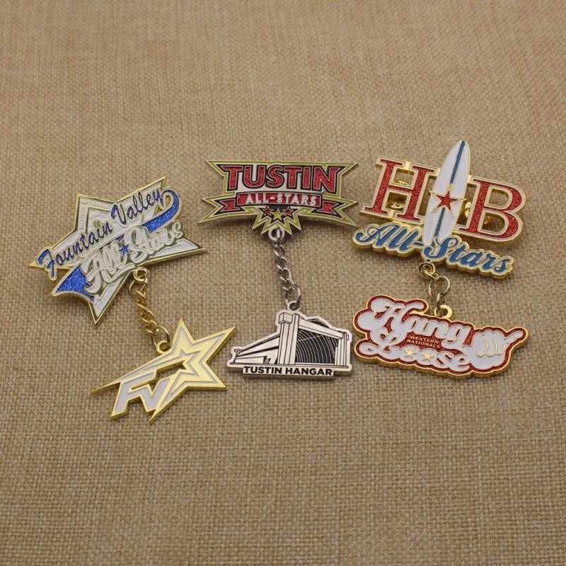 Badge | Customized Metal Soft Hard Enamel Badge Basball Softball Trading Pin