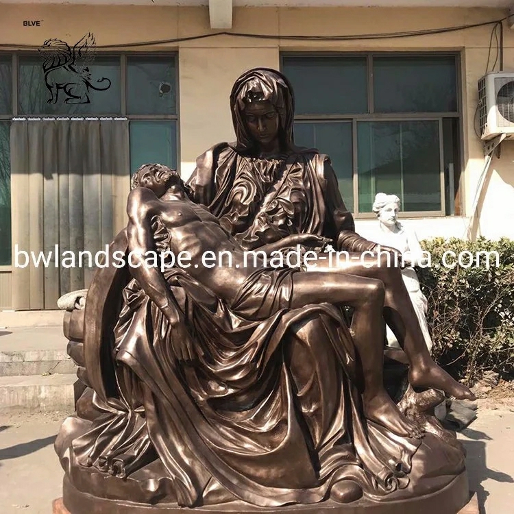 Carving & Sculpture | Home Decoration Garden Factory Price Church Bronze Statue Life Size Bronze Pieta Sculpture Bfsy-012