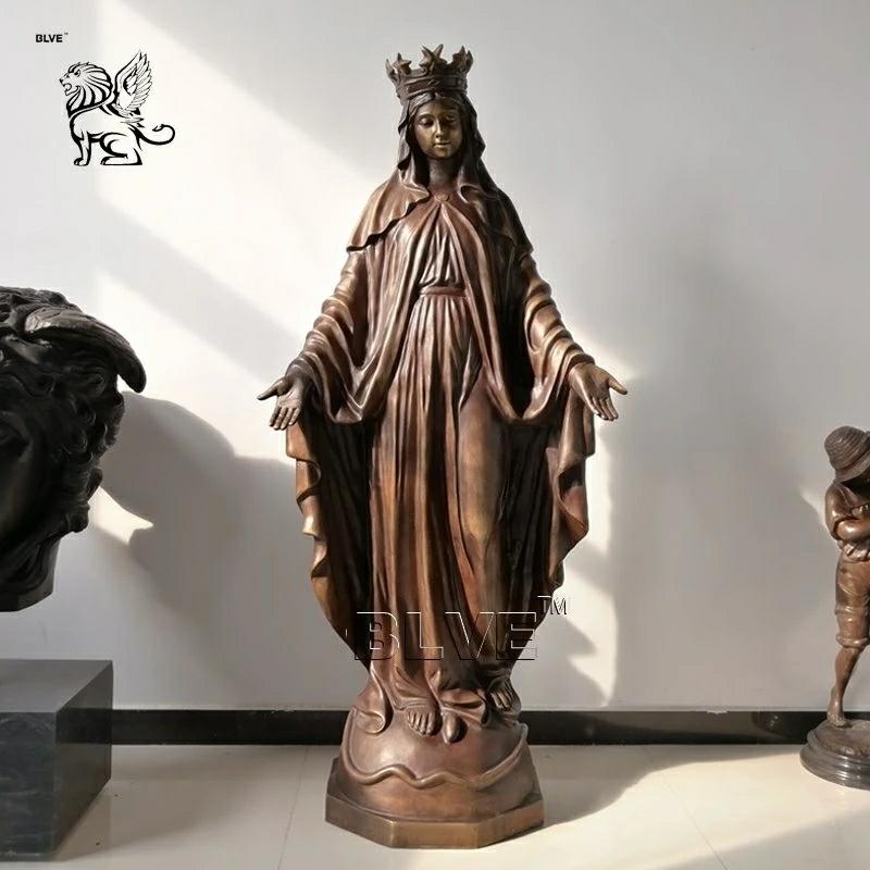 Carving & Sculpture | Home Decoration Garden Factory Price Church Bronze Statue Life Size Bronze Pieta Sculpture Bfsy-012