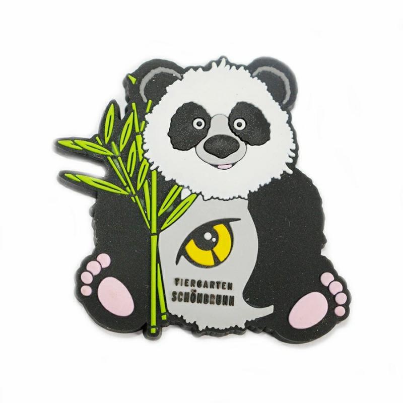 Fridge Magnets | 3D Cartoon Panda Silicone For Stationery Custom Rubber Fridge Magnet