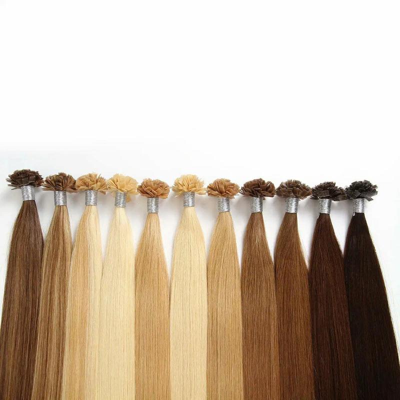 Hair Extension | 100% European Virgin Remy Pre-Bonded Keratin Flat Tip Hair Extensions