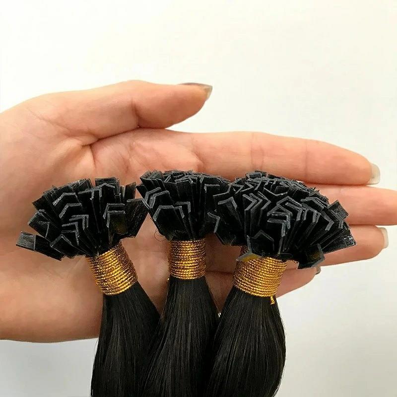 Hair Extension | 2024 Hot Sale Salon Quality Wholesale Human Hair V Tip Hair Extensions