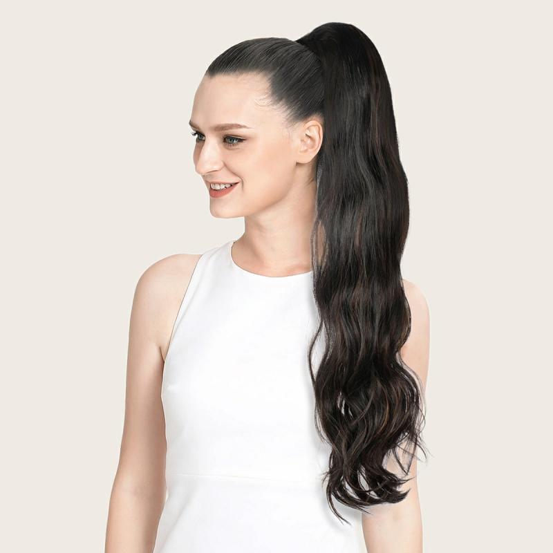 Hair Extension | High Quality Synthetic Hair Ponytail Extension Curly Wave Long 31 Inches 205G Ponytail Hair Extension