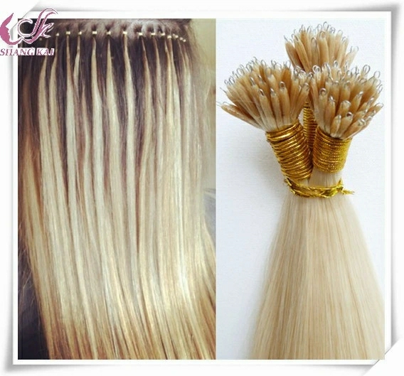 Hair Extension | Nano Ring Cuticle Hair Extensions Remy Human Hair