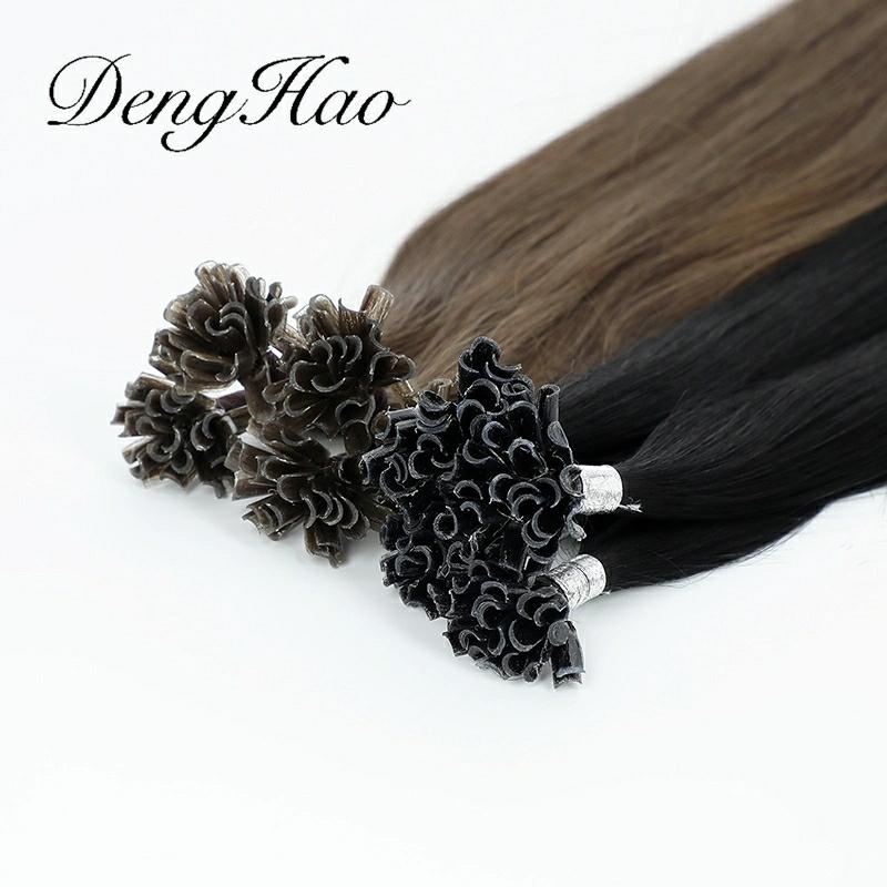 Hair Extension | U Tips Human Hair Extensions Keratin Remy Virgin Hair