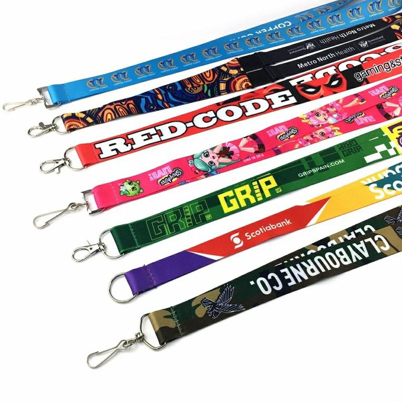 Lanyard | Custom Logo Lanyard High Quality Bulk Printed Neck Polyester Keychain For Promotion Gift