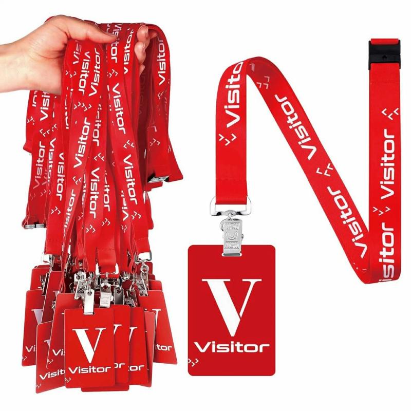 Lanyard | Polyester Digital Printing Id Card Polyester Neck Sports Work Card Exhibition Custom Lanyard