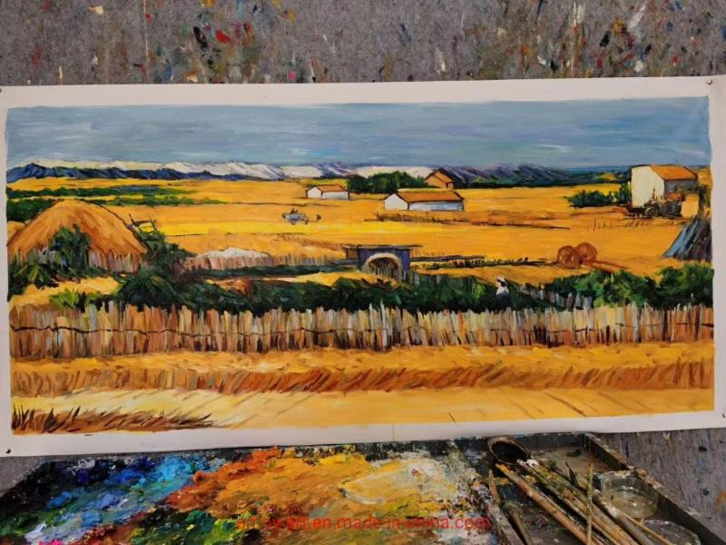 Oil Painting | 100% Handmade Reproduction The Harvest Wall Art Oil Painting