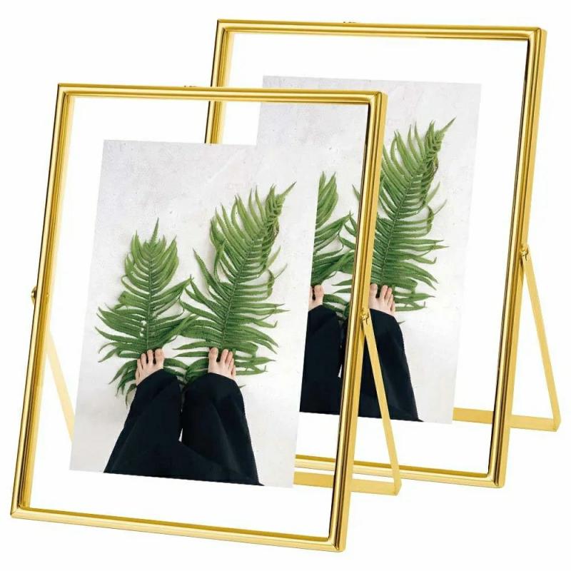 Photo Frame & Picture Frame | 4 Color Metal Aluminum Alloy Photo Picture Frame With Glass