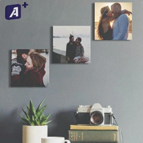 Photo Frame & Picture Frame | 8 X 8 X 3/4 Restickable Black Photo Frame Mixtile